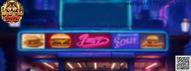 Guía visual de Wolf Gold 777 para principiantes que muestra el entorno de una tragamonedas digital