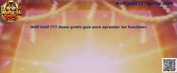 Imagen ilustrativa de la guía de Wolf Gold 777 demo gratis para aprender sus funciones