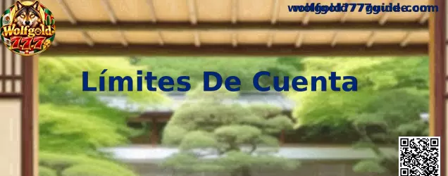 Guía de Límites De Cuenta de Wolfgold 777 para administrar recargas, horarios y pausas